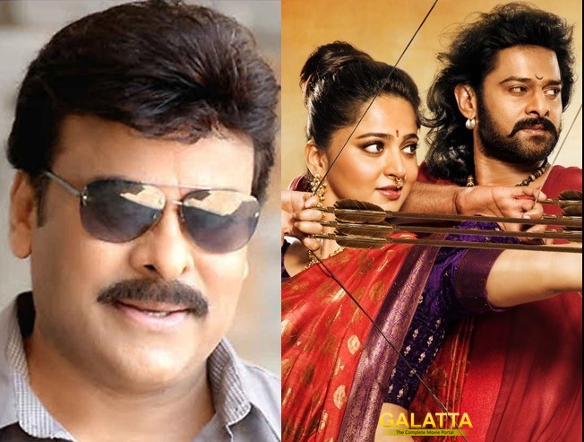 Rajamouli clarifies on Chiru's voice over for Baahubali 2 Rajamouli clarifies on Chiru's voice over for Baahubali 2