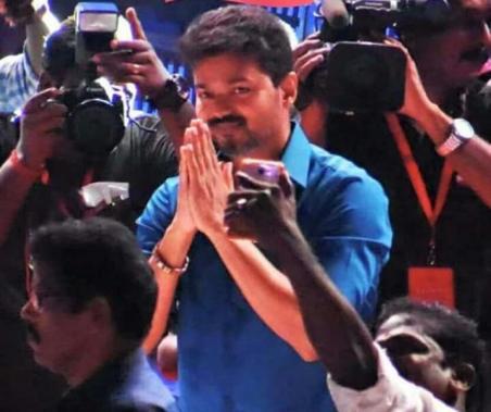 Thalapathy Vijay at Sarkar audio launch