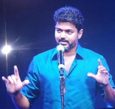 Thalapathy Vijay at Sarkar audio launch