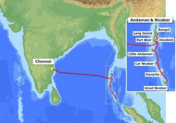 Chennai-Andaman submarine cable systems project to be completed by 2020 - Daily news Chennai-Andaman submarine cable systems project to be completed by 2020 - Daily news