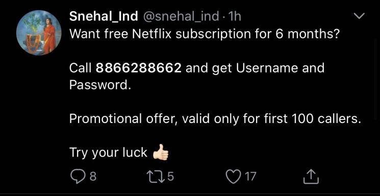 Netflix calls out 'BJP troll army' over using its name to trend CAA support phone number - Daily news Netflix calls out 'BJP troll army' over using its name to trend CAA support phone number - Daily news