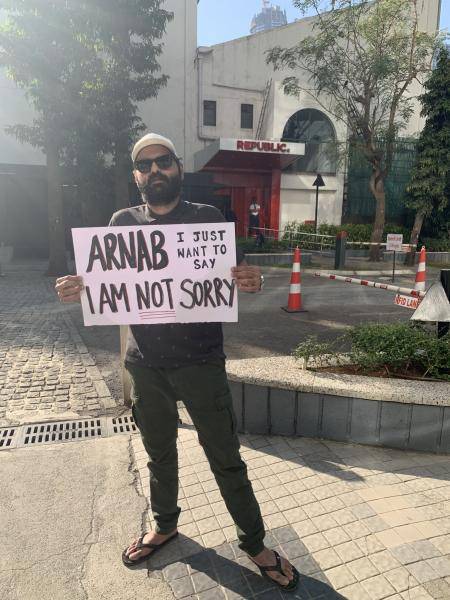 Sorry that I'm not sorry, says Kunal Kamra to Arnab Goswami - News Update