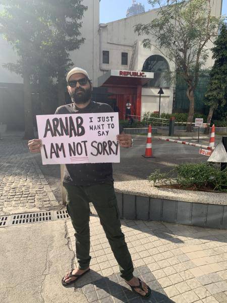 Sorry that I'm not sorry, says Kunal Kamra to Arnab Goswami - Daily news Sorry that I'm not sorry, says Kunal Kamra to Arnab Goswami - Daily news