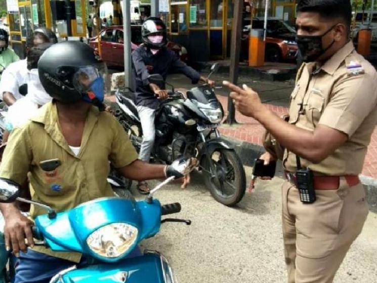 Vehicle checks intensified on Chennai-Chengalpattu border for e-pass!
