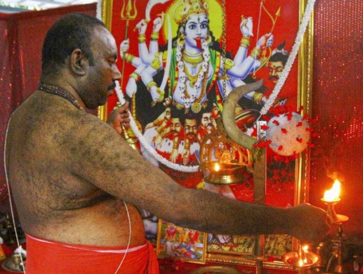 Kerala man conducts 'Corona Devi' pujas for safety of health workers