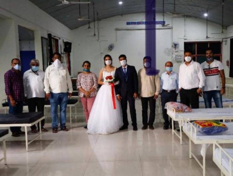 Newly married couple donates 50 beds to coronavirus care centre in Maharashtra