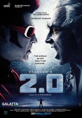 Rajinikanth and Akshay Kumar in 2 Point 0