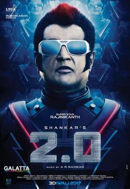 Rajinikanth in 2.0 poster