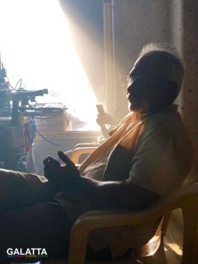 Mani Ratnam at Chekka Chivantha Vaanam shooting spot