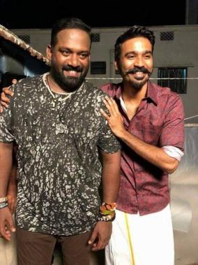 Dhanush and Robo Shankar