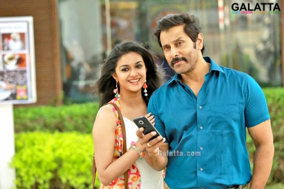 Vikram and Keerthy Suresh in Saamy Square