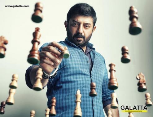 Sathuranga Vettai still featuring Arvind Swami