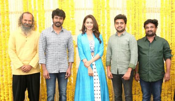 Sivakarthikeyan and Rakul Preet Singh in SK 14