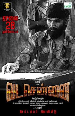 Dhanush in Vada Chennai poster