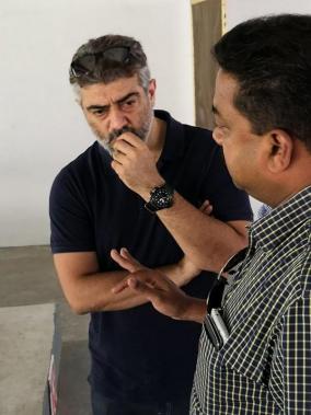 Ajith in deep thought