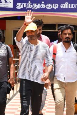 Dhanush at Tuticorin