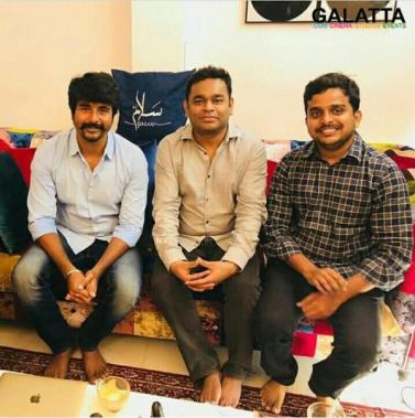 Sivakarthikeyan, A R Rahman and R Ravikumar for SK 14