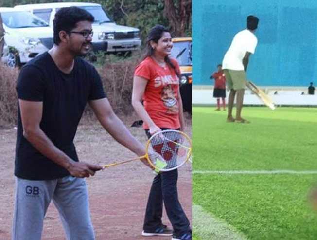 Team Thalapathy 63 Play Cricket In Between The Shoot Full Details Here
