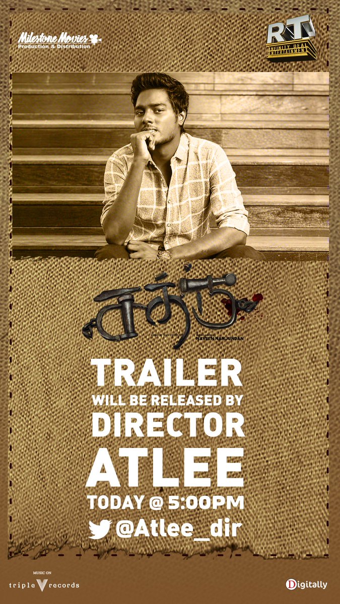 Kathir Sathru trailer release by Atlee