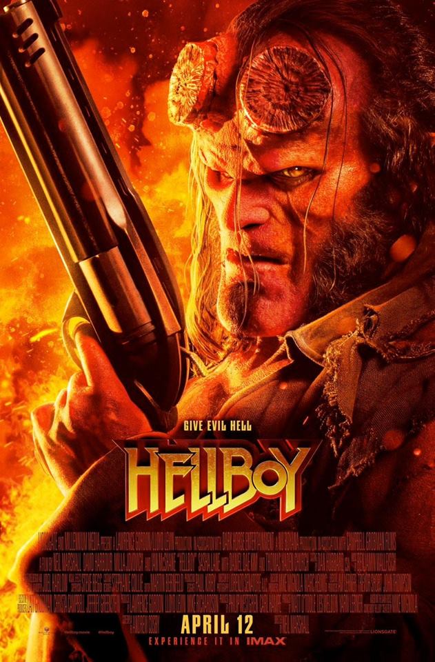 David Harbour in Hellboy