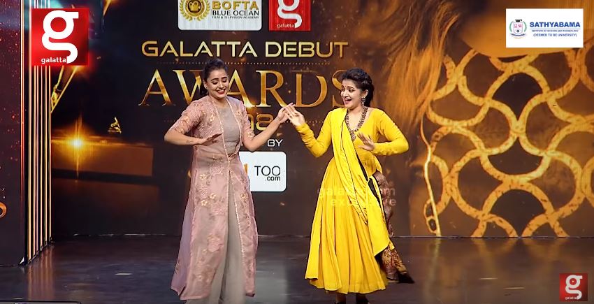 DD and Jacqueline Dance Together For Aaradhana in BOFTA Galatta Debut Awards