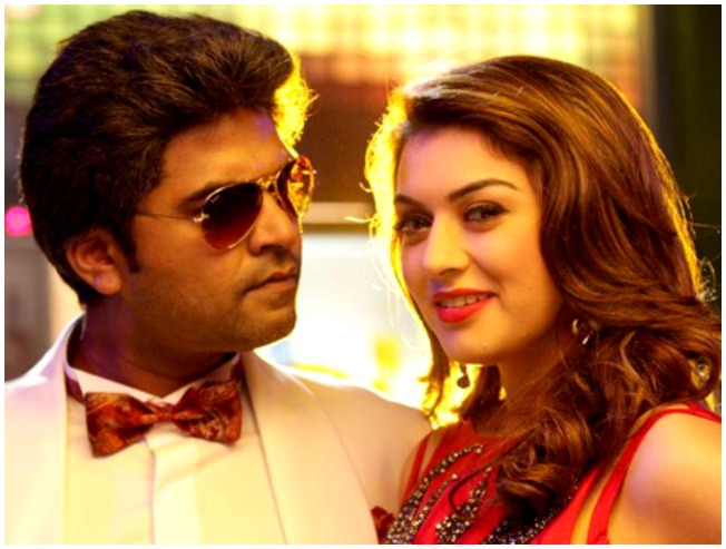 STR Simbu and Hansika in Vaalu