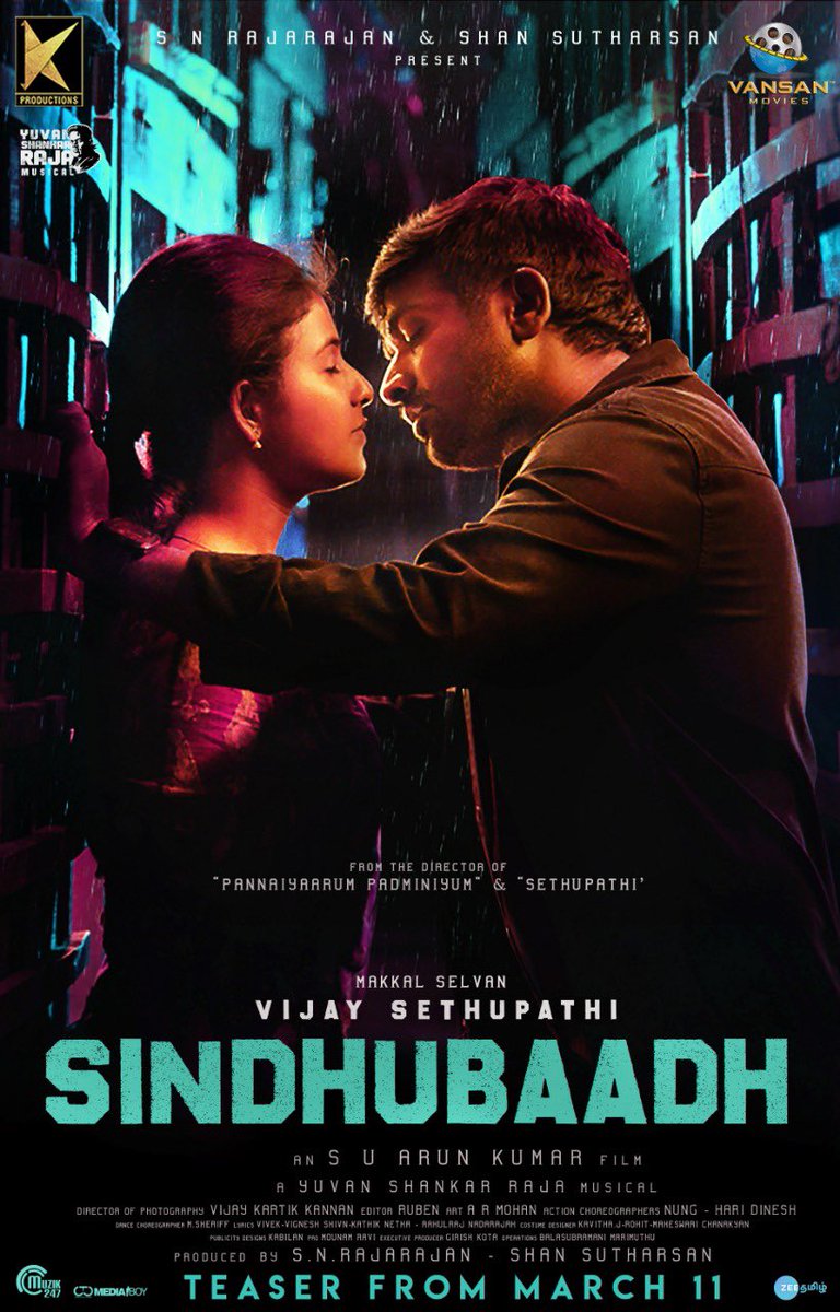 Makkal Selvan Vijay Sethupathi in Sindhubaadh