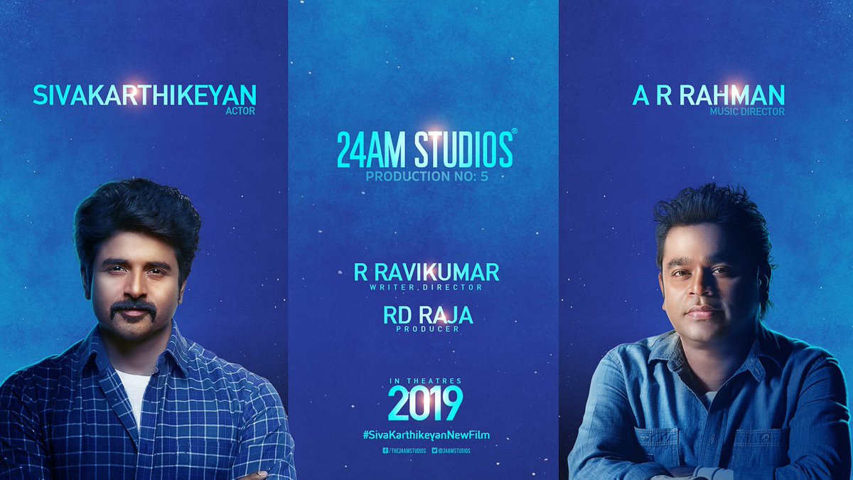 Sivakarthikeyan and A R Rahman for SK 14