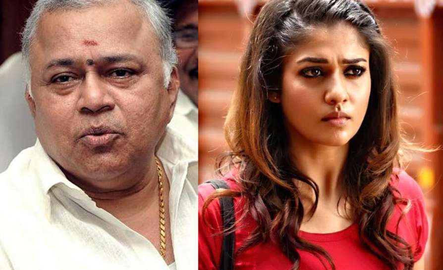 Radha Ravi and Nayanthara