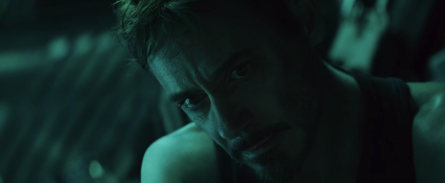 Robert Downey Jr in Avengers Endgame