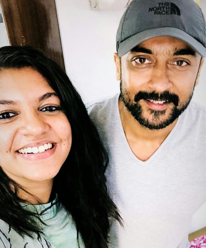 Suriya and Aparna Balamurali