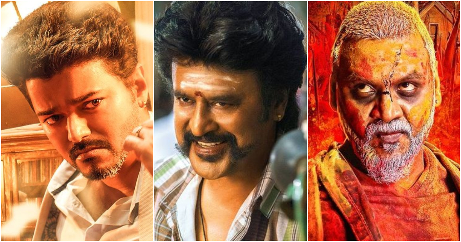 Thalapathy Vijay Sarkar Superstar Rajinikanth Petta Raghava Lawrence Kanchana 3