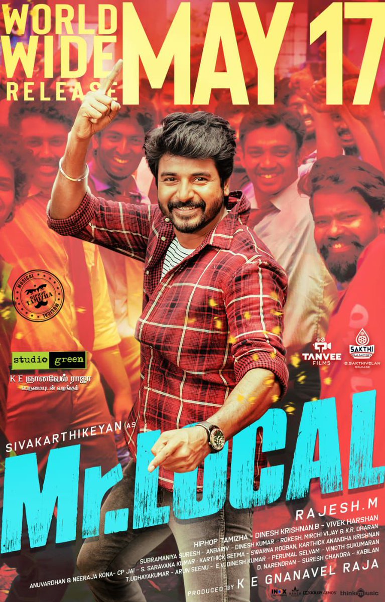 Sivakarthikeyan Mr Local Nayanthara