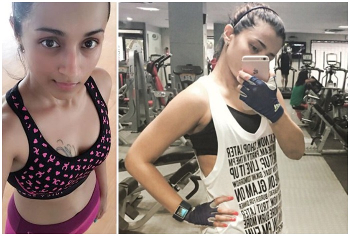 TRISHA GYM WORKOUT