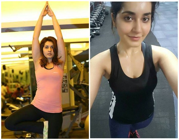 RAASHI KHANNA GYM WORKOUT