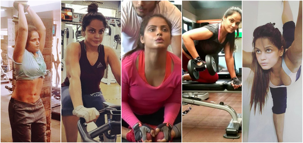 NEETU CHANDRA GYM WORKOUT