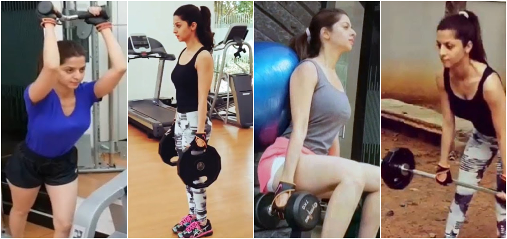 VEDHIKA GYM WORKOUT