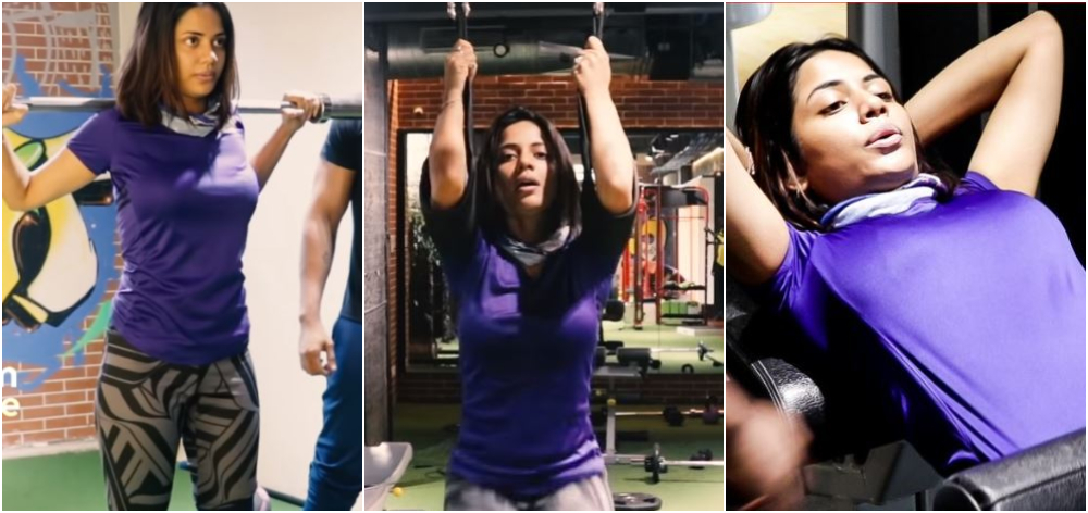 AISHWARYA DUTTA GYM WORKOUT