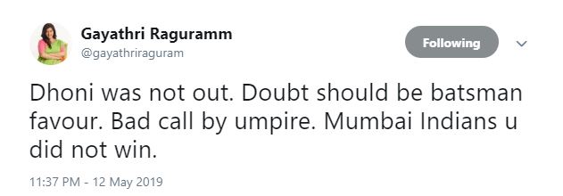 Chennai Super Kings Mumbai Indians IPL Final 2019