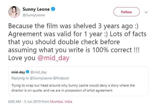 Sunny Leone Helen movie