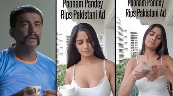 Actress Poonam Pandey Shares A Teen Plus Video Trolling Advertisement 