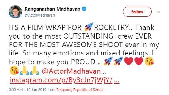 Bollywood Star Ron Donachi Joins The Movie Of Madhavan In Rocketry 