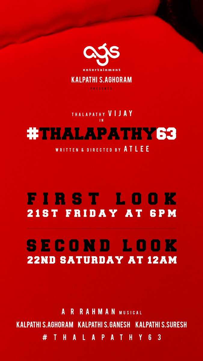 Vijay Thalapathy 63