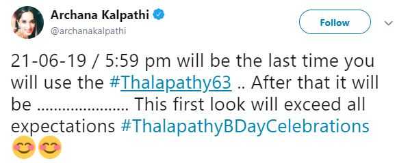 Vijay Thalapathy 63