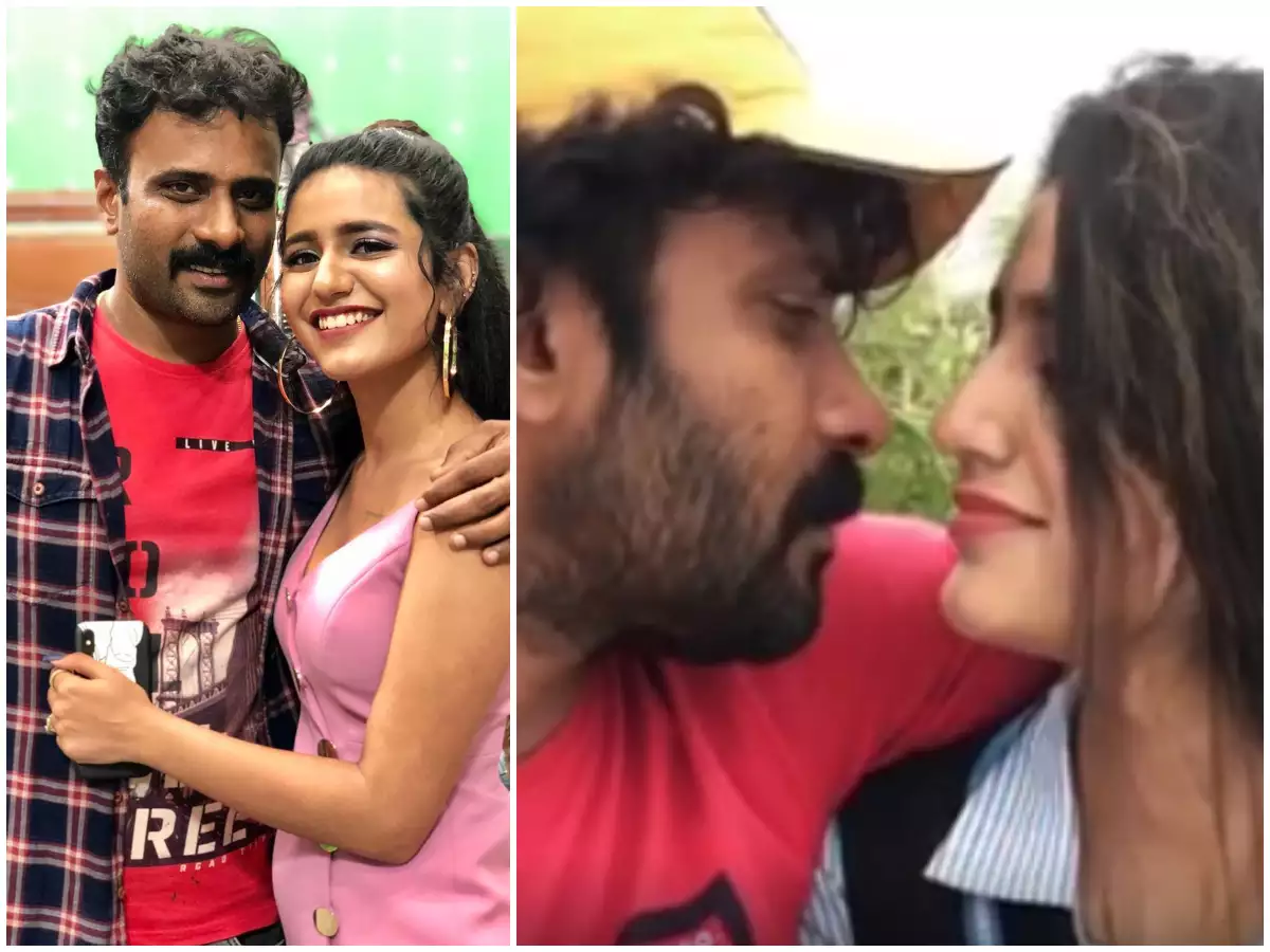 Priya Prakash Varrier Sinu Siddharth kissing video