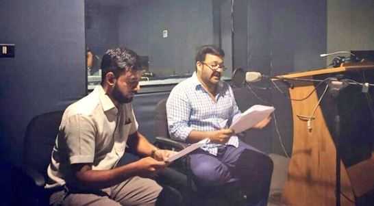 Kaappaan Update Dubbing Over For Mohanlal 