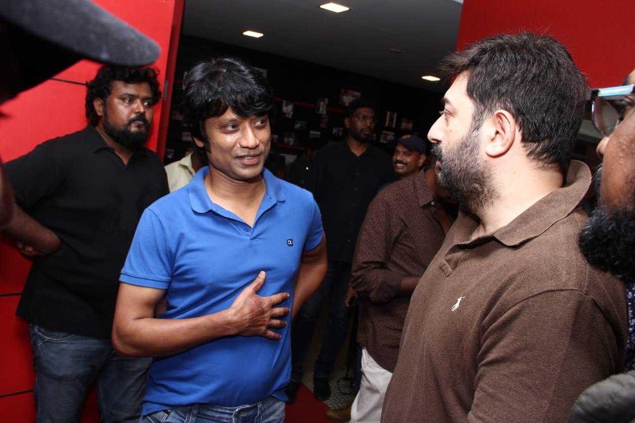 SJ Suryah and Arvind Swami