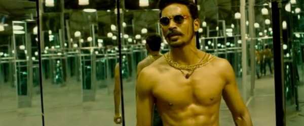 Maari 2 Dhanush six pack