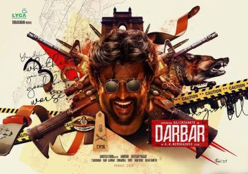 Rajinikanth Darbar motion poster