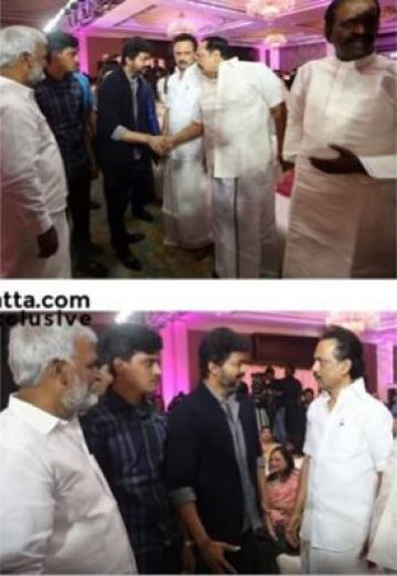 Thalapathy Vijay meets Stalin